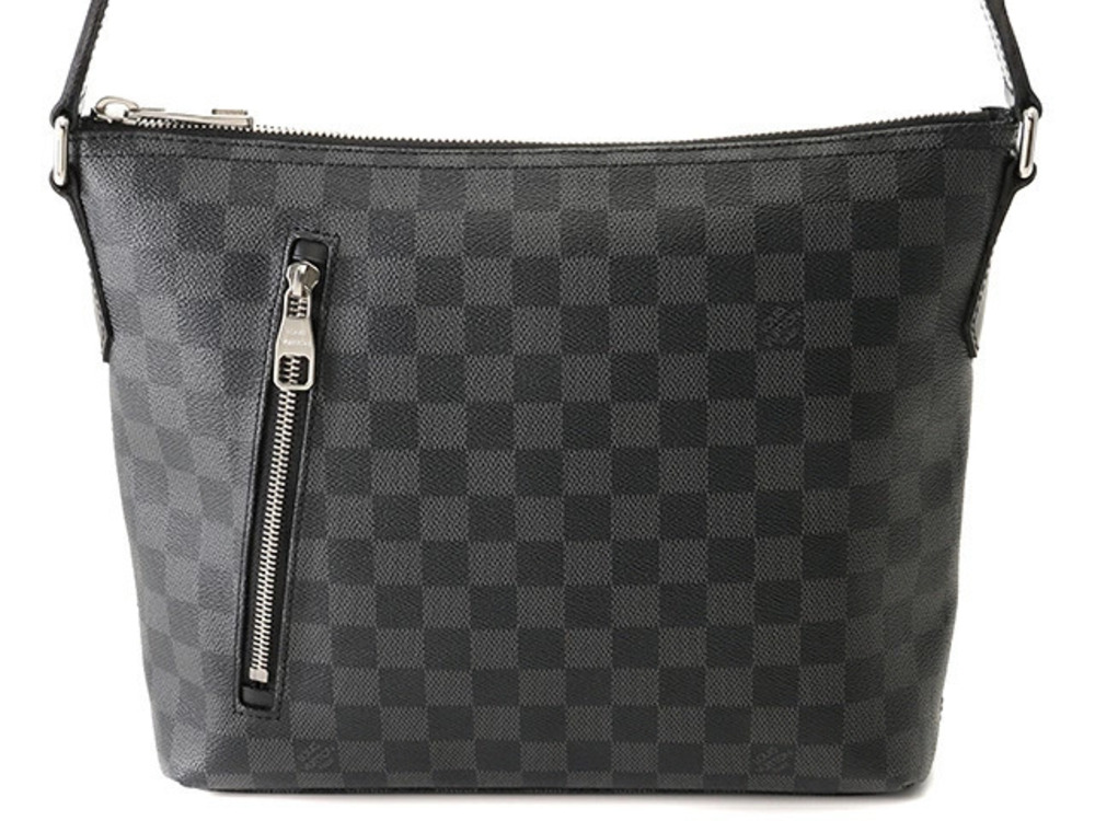 LOUIS VUITTON Mick Damier Graphite Black Shoulder Bag